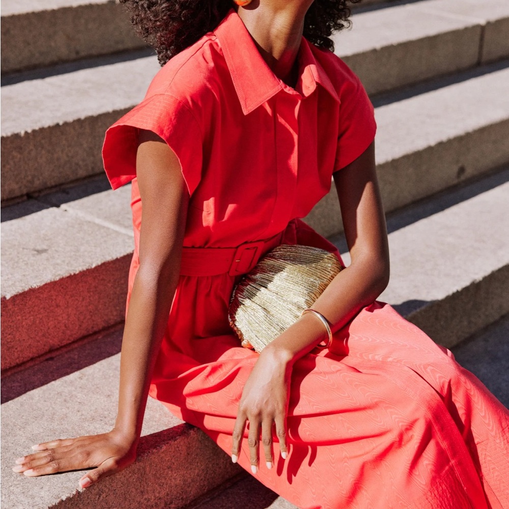 Tuckernuck Red Midi Dress - Picture 8 of 14